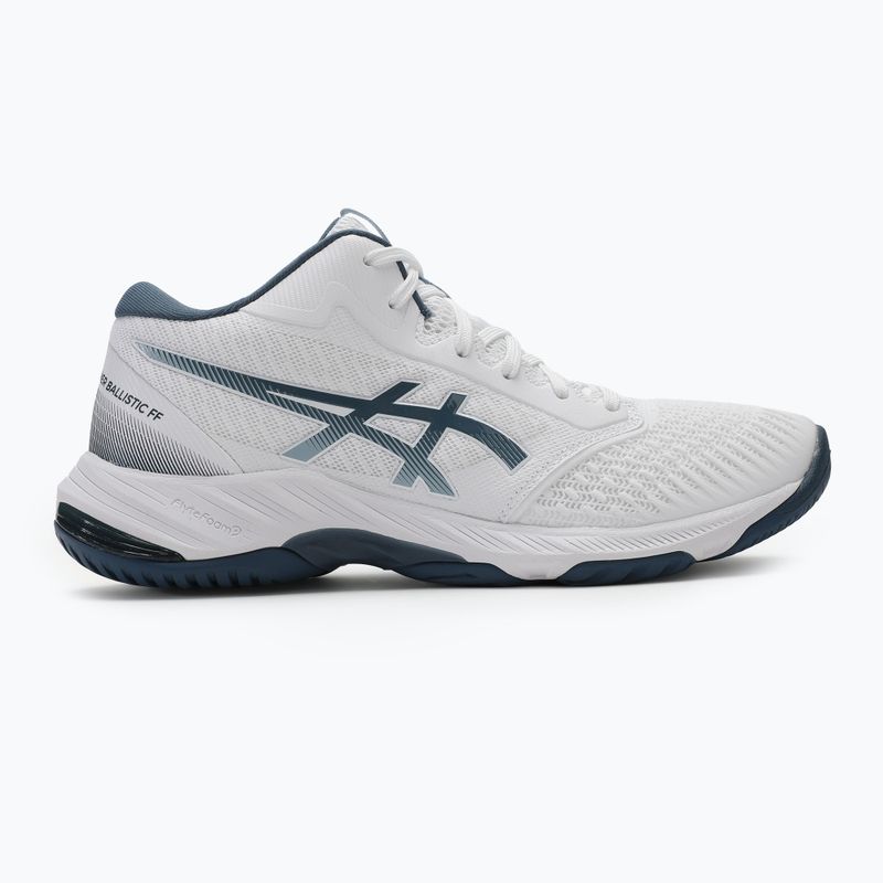 Pánské boty ASICS Netburner Ballistic FF MT 3 white/vintage indigo 2