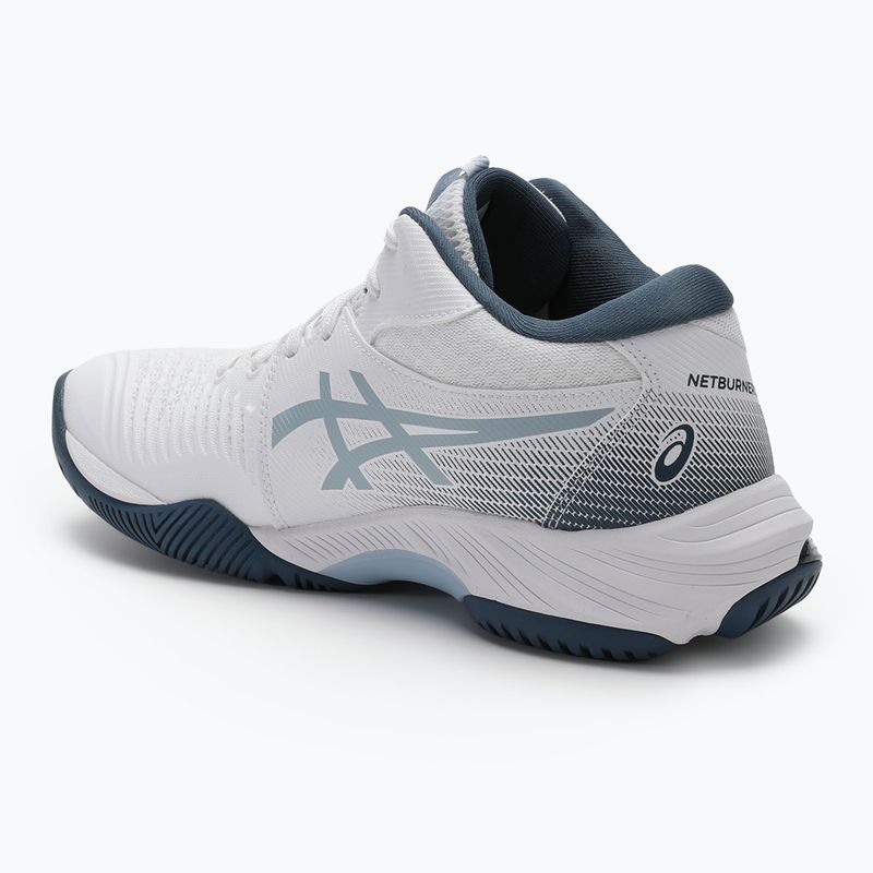 Pánské boty ASICS Netburner Ballistic FF MT 3 white/vintage indigo 3