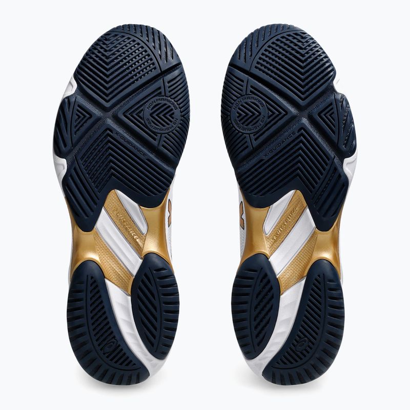 Dámské boty ASICS Netburner Ballistic FF 3 white/pure gold 13