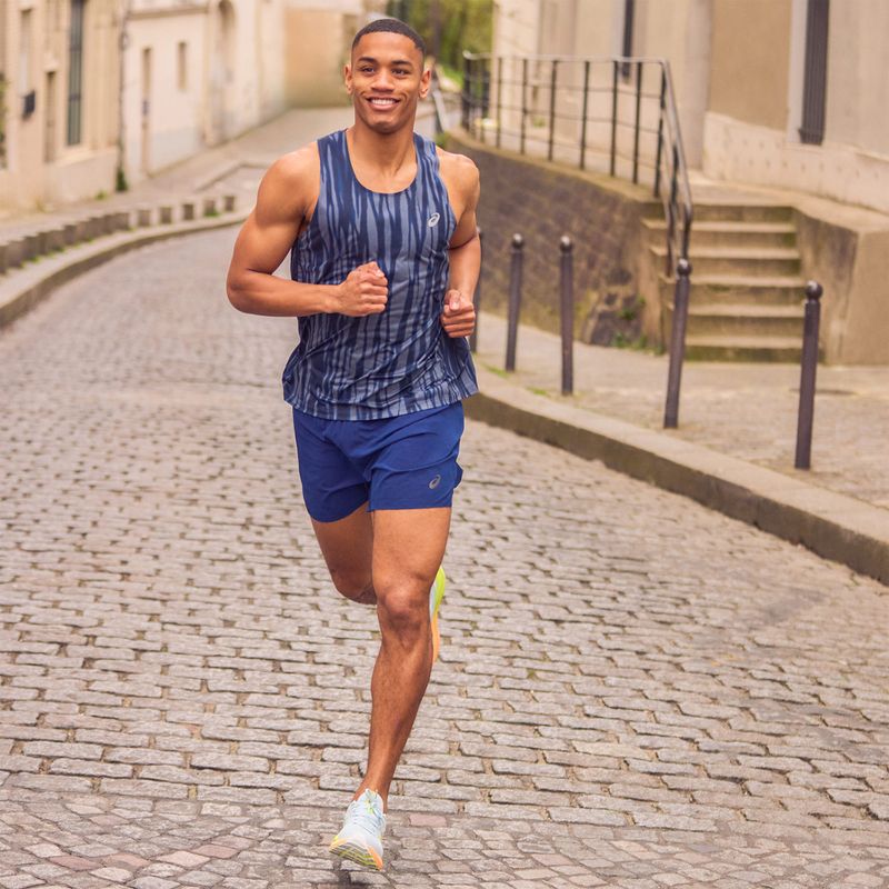 Pánské běžecké boty  ASICS Gel-Nimbus 26 Paris cool grey/safety yellow 13