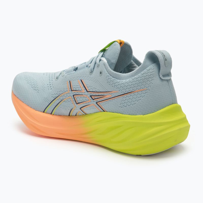 Buty do biegania męskie ASICS Gel-Nimbus 26 Paris cool grey/safety yellow 3