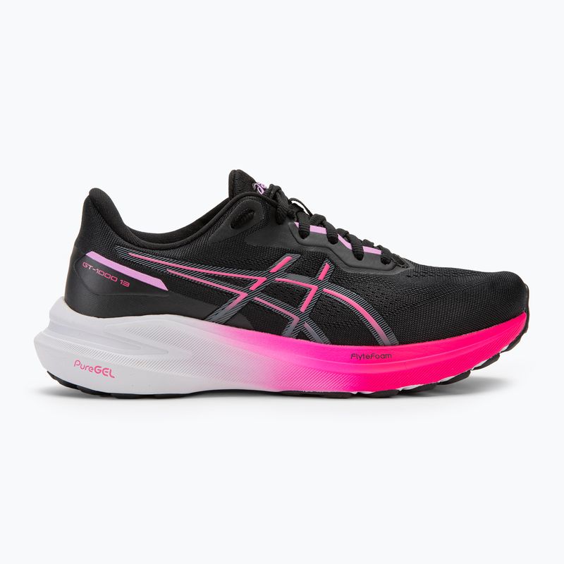 ASICS GT-1000 13 dámské běžecké boty black/pink glo 2
