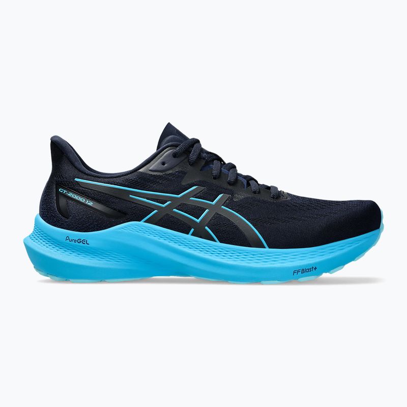 Pánské běžecké boty ASICS GT-2000 12 midnight/digital aqua 8