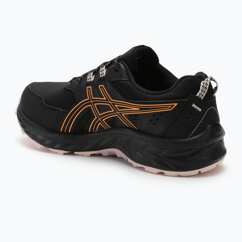 ASICS Gel-Venture 9 Waterproof dámská běžecká obuv black/stadium orange 3
