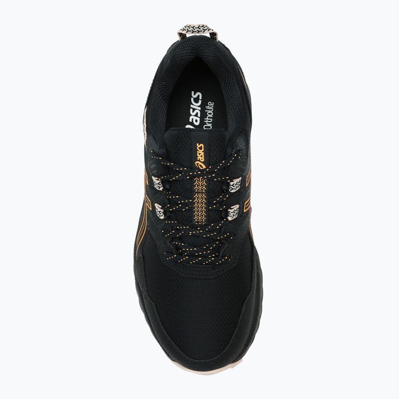 ASICS Gel-Venture 9 Waterproof dámská běžecká obuv black/stadium orange 5