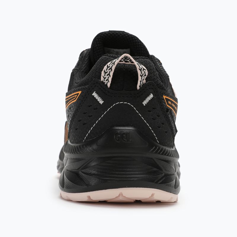 ASICS Gel-Venture 9 Waterproof dámská běžecká obuv black/stadium orange 6