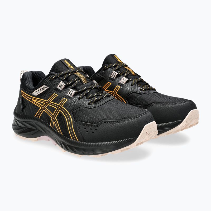 ASICS Gel-Venture 9 Waterproof dámská běžecká obuv black/stadium orange 8