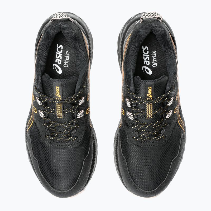 ASICS Gel-Venture 9 Waterproof dámská běžecká obuv black/stadium orange 9