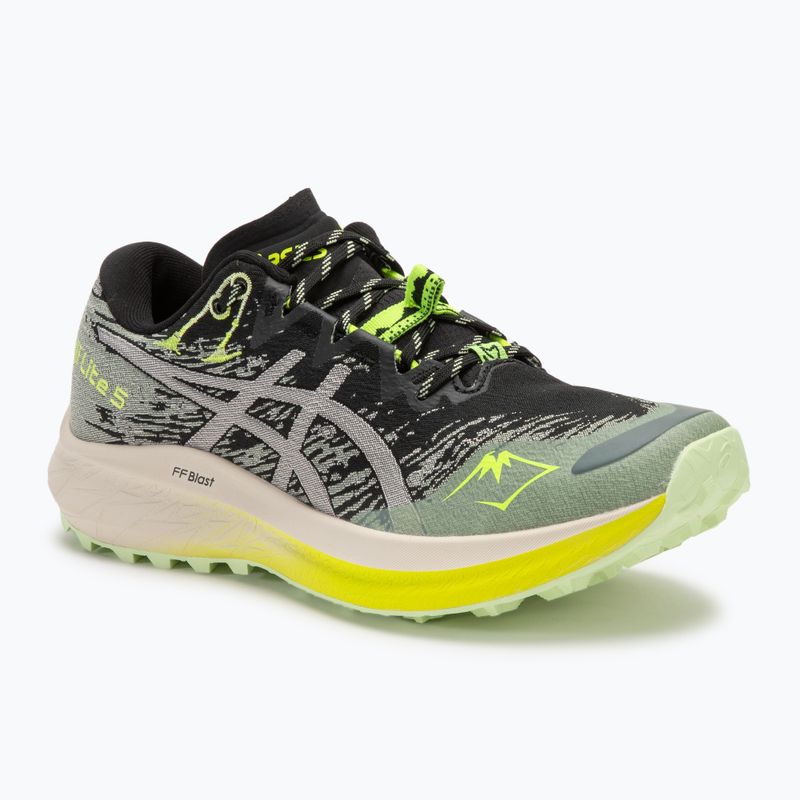 Dámské běžecké boty ASICS Fuji Lite 5 Dámské běžecké boty black/oatmeal