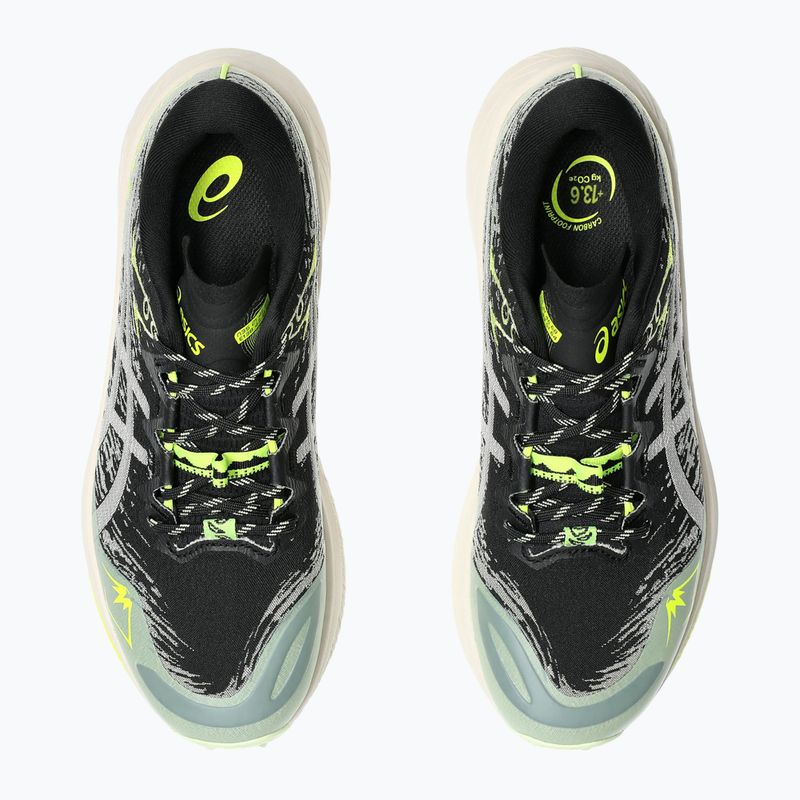 Dámské běžecké boty ASICS Fuji Lite 5 Dámské běžecké boty black/oatmeal 12