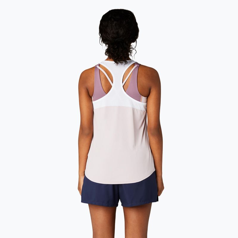 Dámské tenisové tílko tank top ASICS Court Tank watershed rose/brilliant white 3