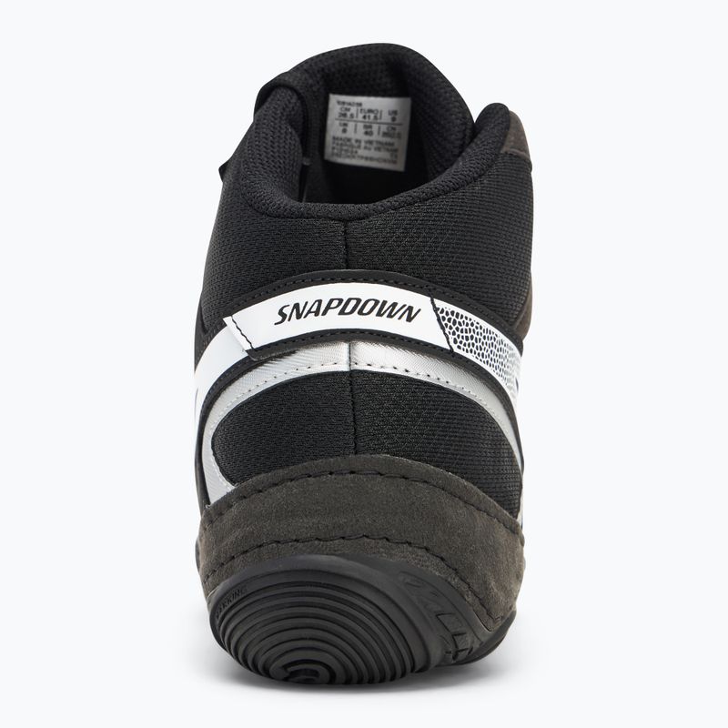 Buty zapaśnicze ASICS Snapdown 4 black/white 6