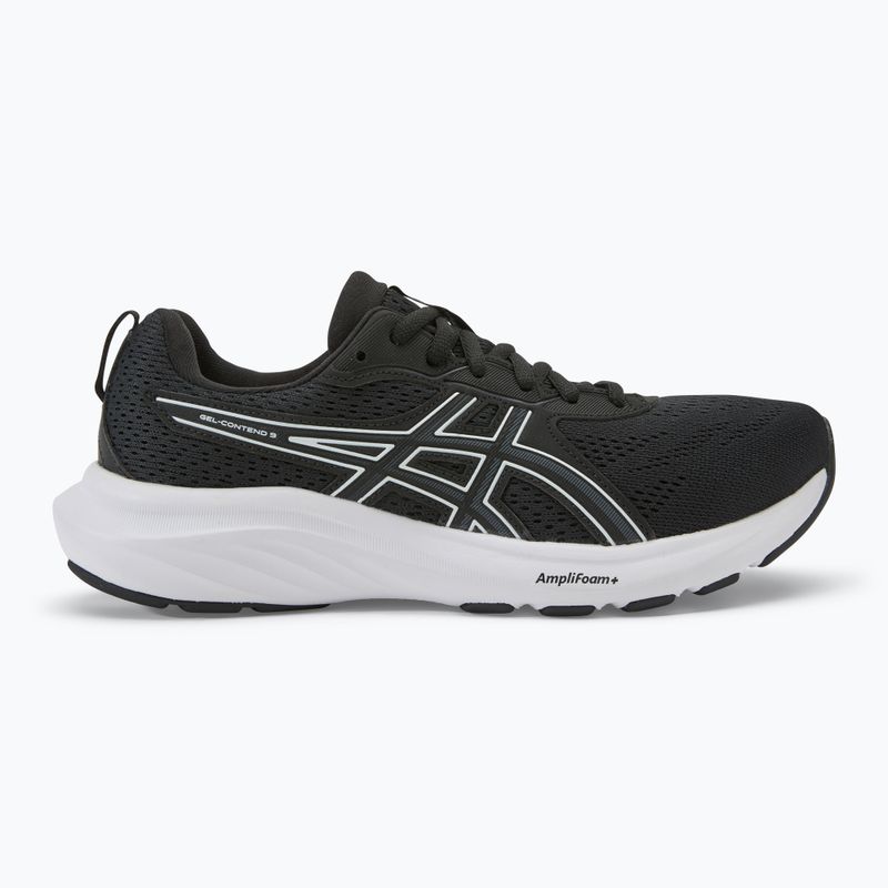 ASICS Gel-Contend 9 pánská běžecká obuv černá/bílá 2