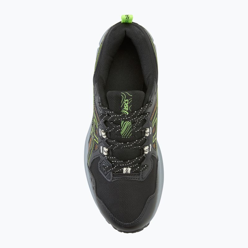 Pánské běžecké boty  ASICS Trail Scout 3 black/safety yellow 5