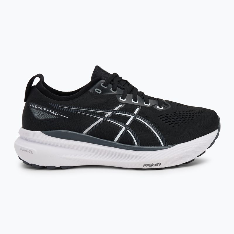 Buty do biegania męskie ASICS Gel-Kayano 31 Extra Wide black/white 2