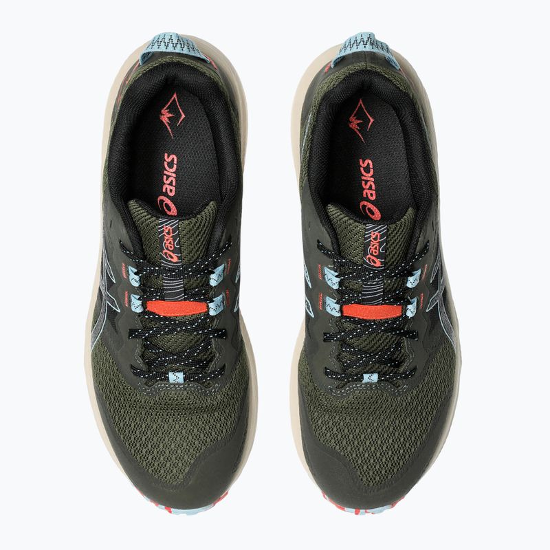 Pánské běžecké boty  ASICS Trabuco Terra 2 smog green/smoke blue 12