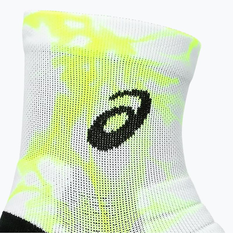 Běžecké ponožky ASICS Performance Run Quarter safety yellow 3