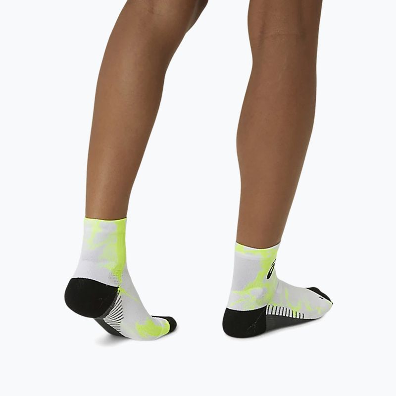 Běžecké ponožky ASICS Performance Run Quarter safety yellow 5