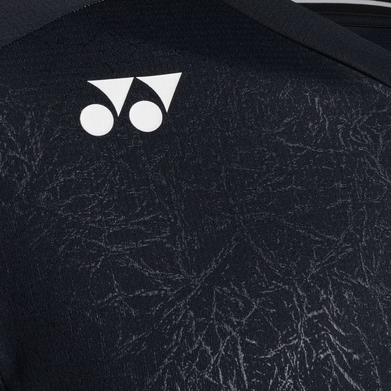 Pánské tenisové tričko YONEX Crew Neck černé CPM105183B 3