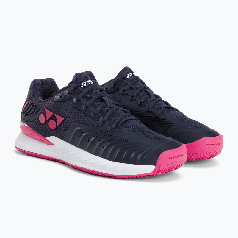 Dámská tenisová obuv YONEX SHT Eclipsion 4 CL navy blue/pink STFEC4WC3NP 4