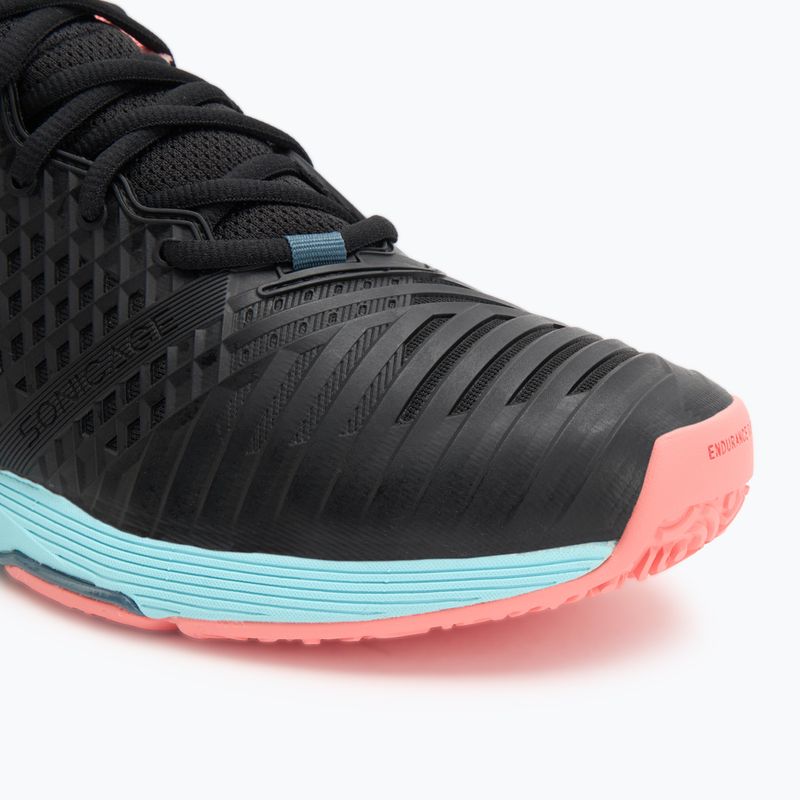 Pánská tenisová obuv YONEX Sonicage 3 CL black/sky blue 7