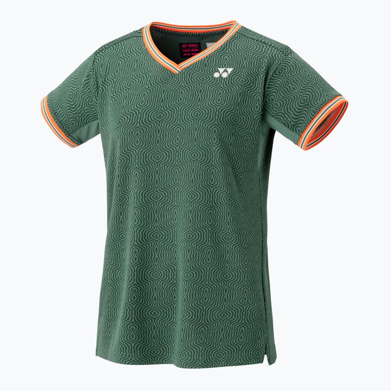 Dámské tenisové tričko YONEX 20758 Roland Garros Crew Neck olive