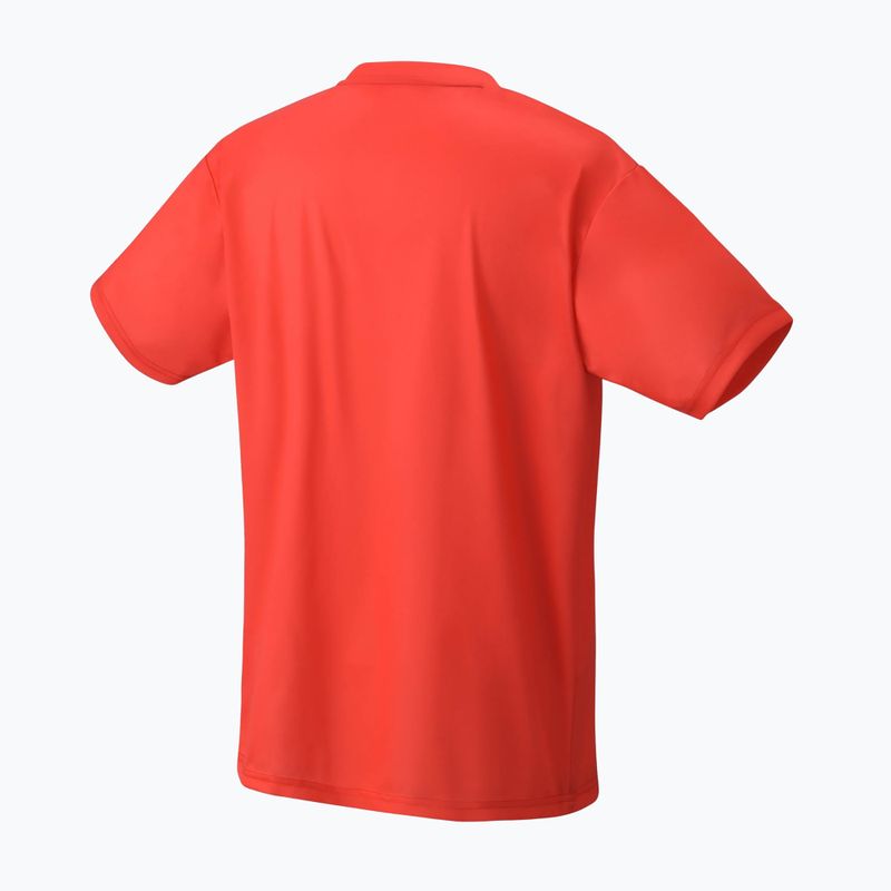 Pánské tenisové tričko YONEX 0045 Practice pearl red 2