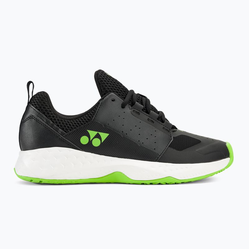 Pánské tenisové boty YONEX Lumio 4 black/lime green 2