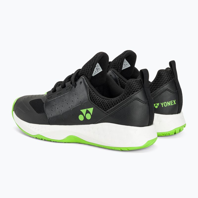 Pánské tenisové boty YONEX Lumio 4 black/lime green 3