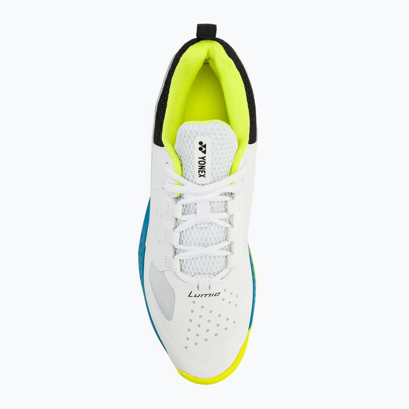 Pánské tenisové boty YONEX Lumio 4 white/ocean blue 6