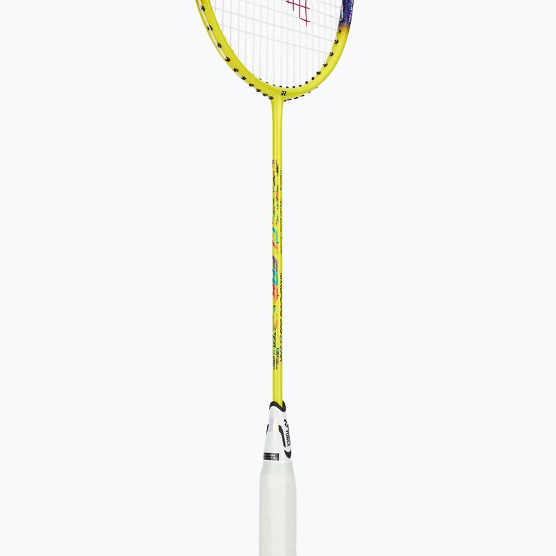 Badmintonová raketa YONEX Nanoflare 002 Clear 2025 white/yellow 4