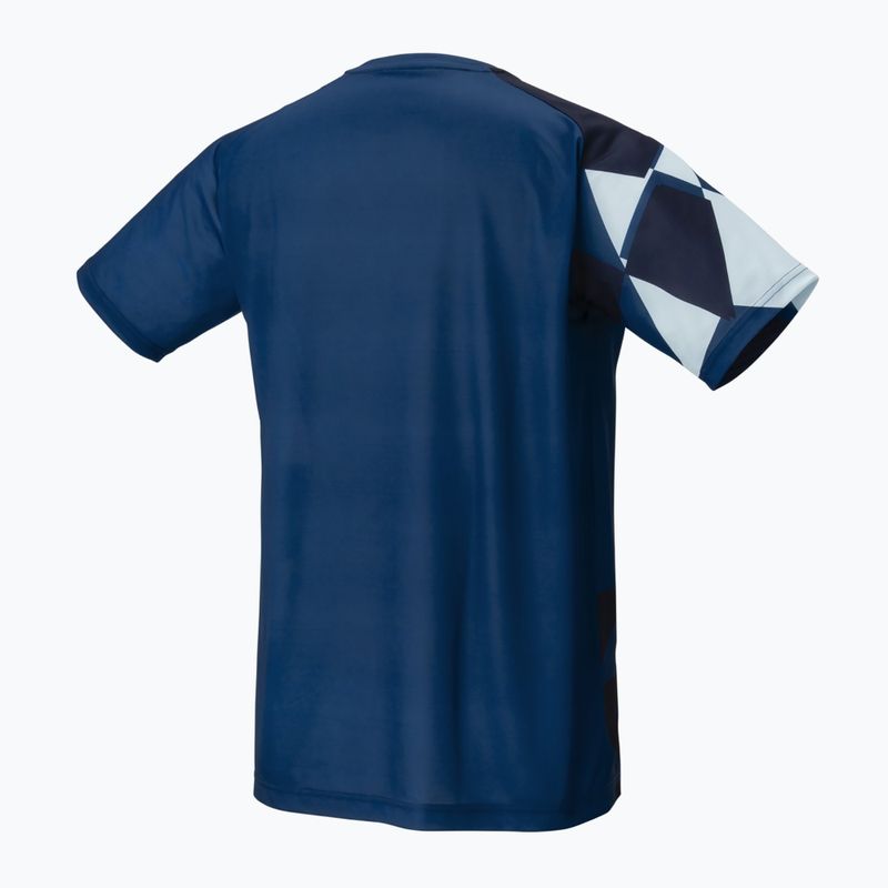 Pánské tenisové tričko YONEX 16744 Practice ink blue 2