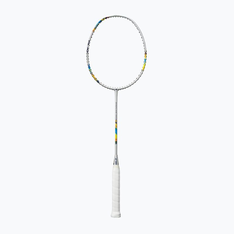 Badmintonová raketa YONEX Nanoflare 700 Tour silver sky blue