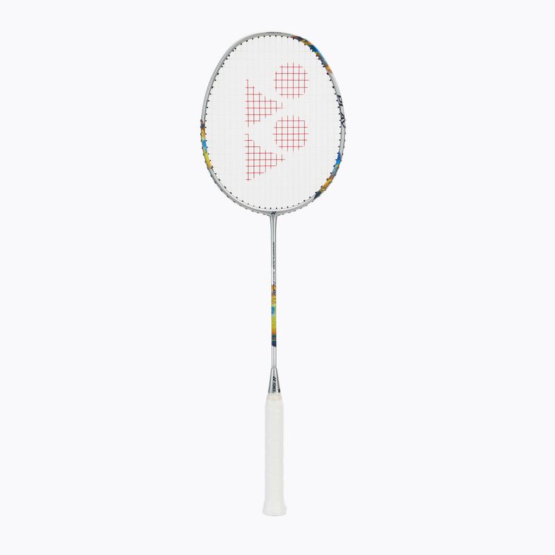 Badmintonová raketa  YONEX Nanoflare 700 Play silver/ sky blue