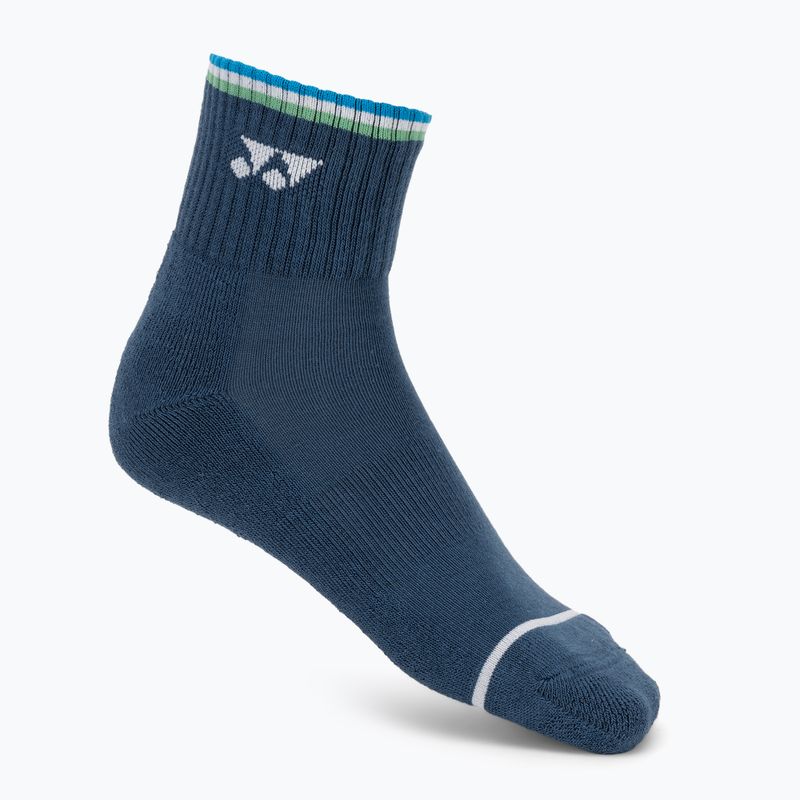 Ponožky YONEX 19236 Quarter 3 páry navy/white/green 2