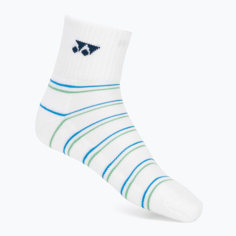 Ponožky YONEX 19236 Quarter 3 páry navy/white/green 3