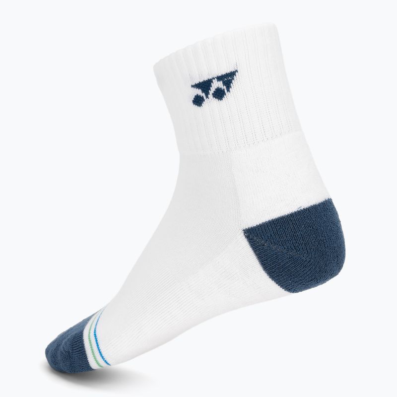 Ponožky YONEX 19236 Quarter 3 páry navy/white/green 5