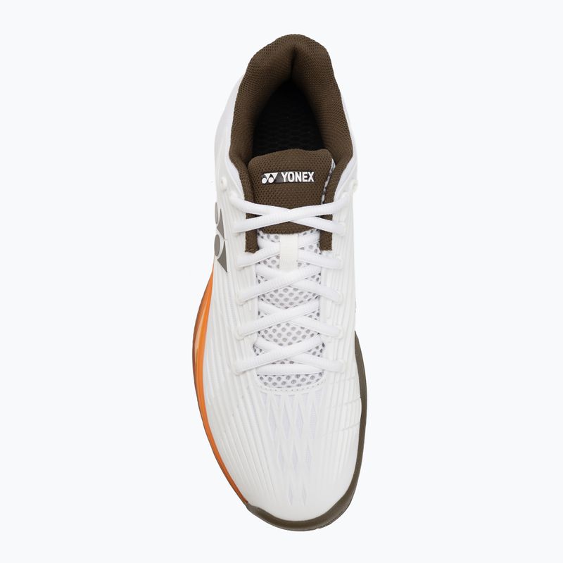 Pánské tenisové boty YONEX Eclipson 5 white/brown 5