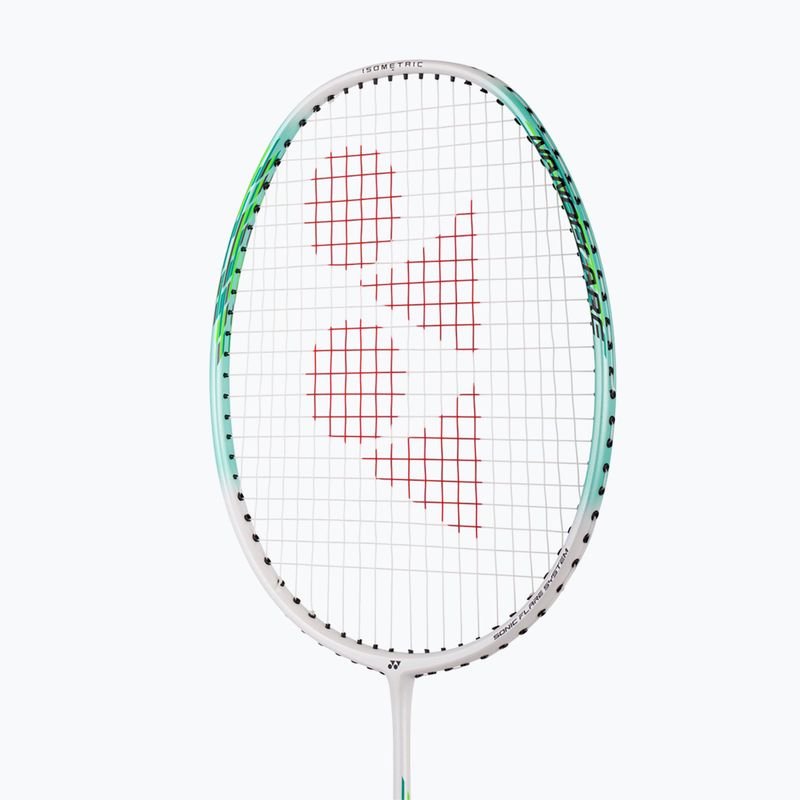 Badmintonová raketa YONEX Nanoflare 001 Feel 2025 white/ mint 3