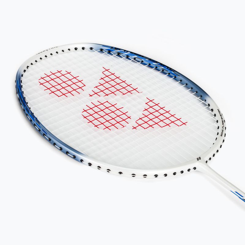 Badmintonová raketa YONEX Nanoflare 001 Clear 2025 white/ sax 5