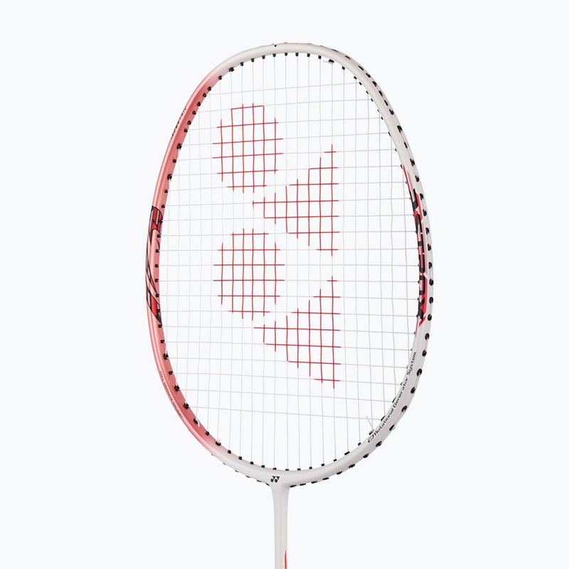 Badmintonová raketa YONEX Astrox 01 Ability 2025 white/ pink 3