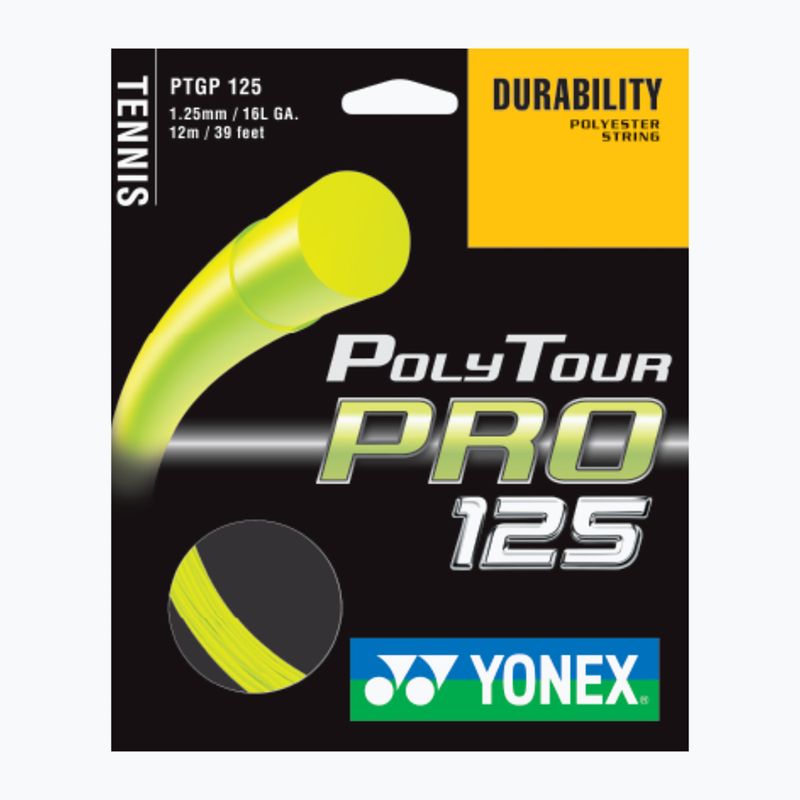 Tenisový výplet YONEX Poly Tour Pro 125 LE Set yellow 3