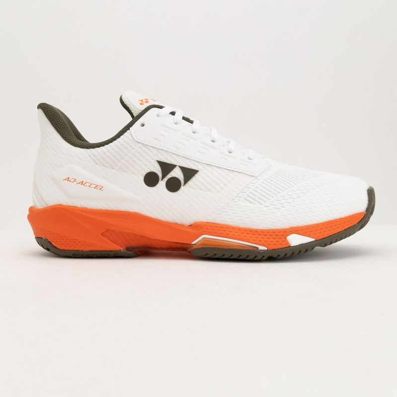 Dámské tenisové boty YONEX Power Cushion Ad-Accel white/orange 2