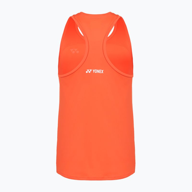 Dámské tenisové tričko YONEX 16853 Practice Tank In cyber orange 2