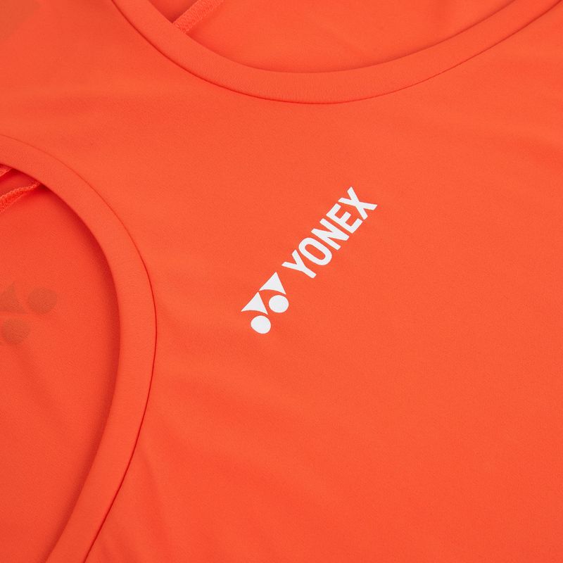 Dámské tenisové tričko YONEX 16853 Practice Tank In cyber orange 4