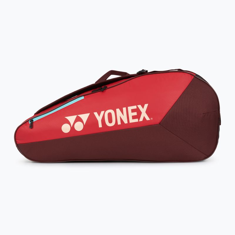 Tenisová taška YONEX 42529 Team Racquet Bag 9 pcs ruby red 3