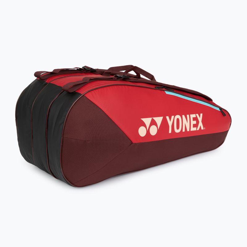 Tenisová taška YONEX 42529 Team Racquet Bag 9 pcs ruby red 4
