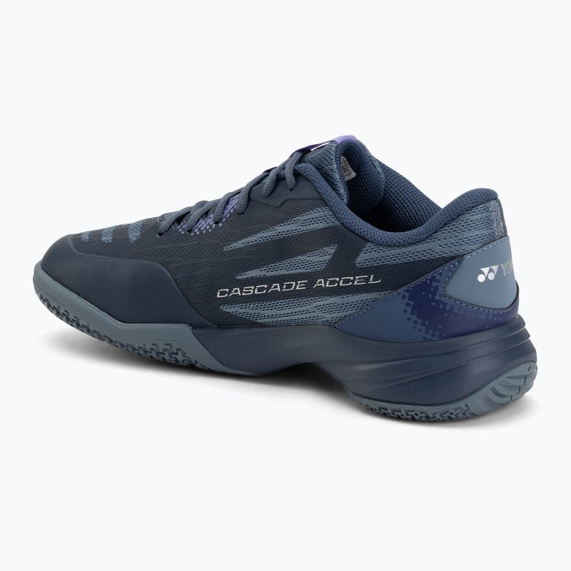 Dámské boty na badminton YONEX Cascade Accel 2 Wide purple 3