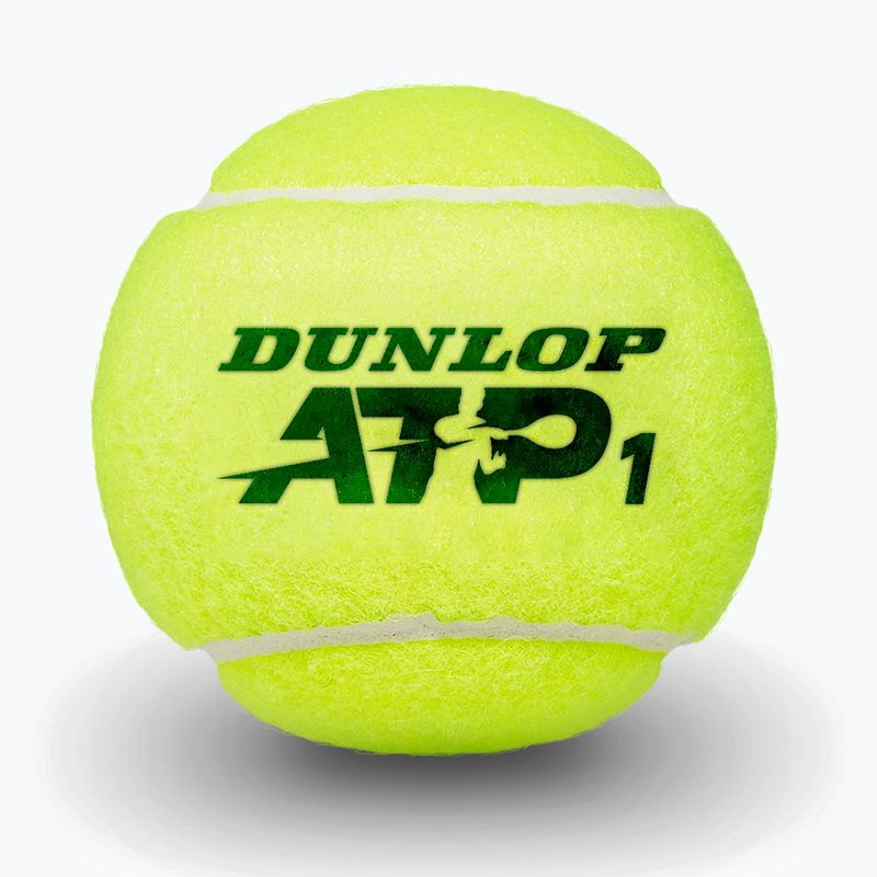 Tenisové míče Dunlop ATP Tour 4 pack green 4