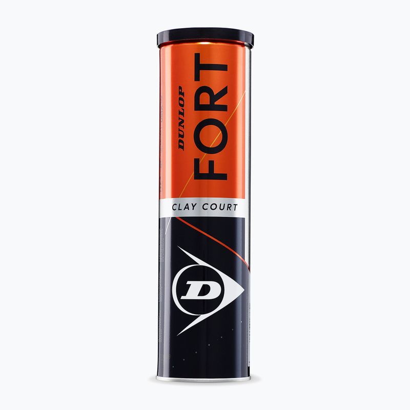 Tenisové míčky Dunlop Fort Clay Court 4B 2025